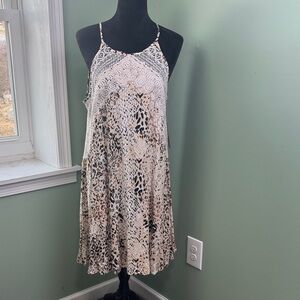 NWT Indigo RoseAnimal Print Dress large